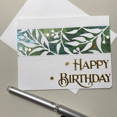 Simple Happy Birthday card