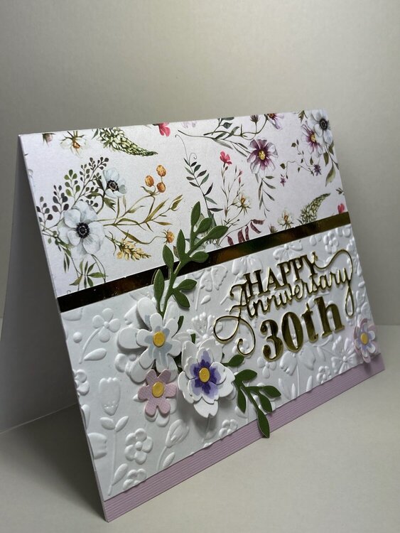 2 Milestone Anniversary Cards for family and friends