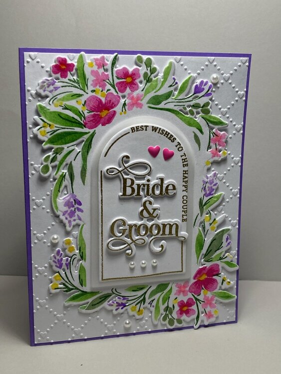 Wedding card for our niece &amp; husband
