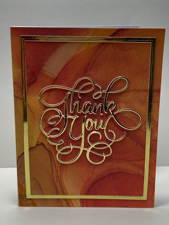 Thank you card