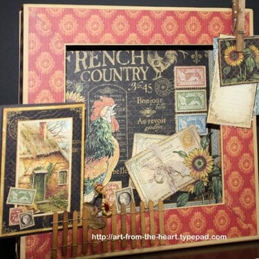 Graphic 45 French Country Shadowbox