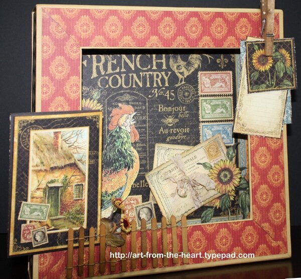 Graphic 45 French Country Shadowbox