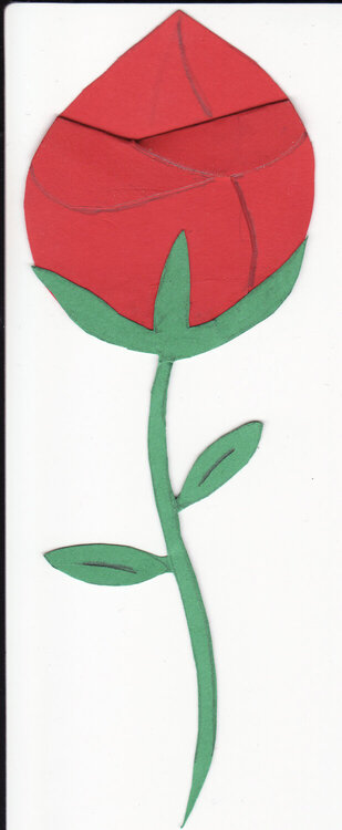 Handmade Paper Rose