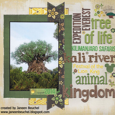 Animal Kingdom Title Page 2014