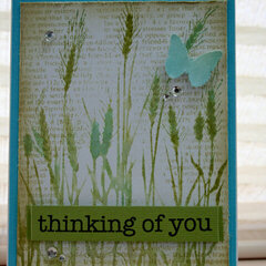 Thinking of You - Silhouette Grass