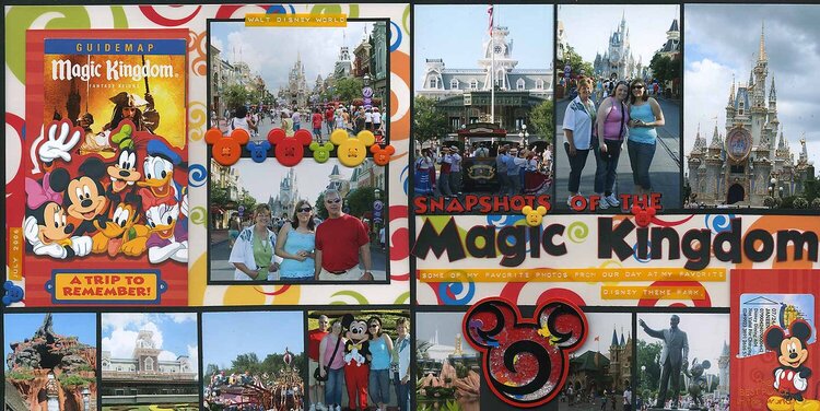 Snapshots of the Magic Kingdom