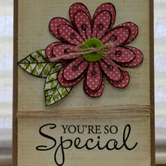 Special Flower card