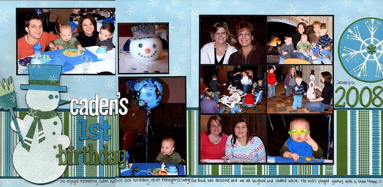 Caden&#039;s First Birthday