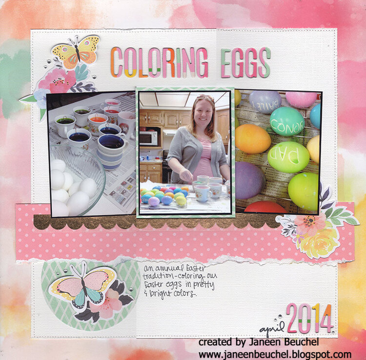 Coloring Eggs 2014