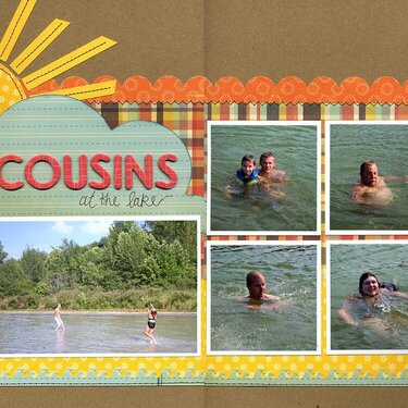 Cousins at the Lake