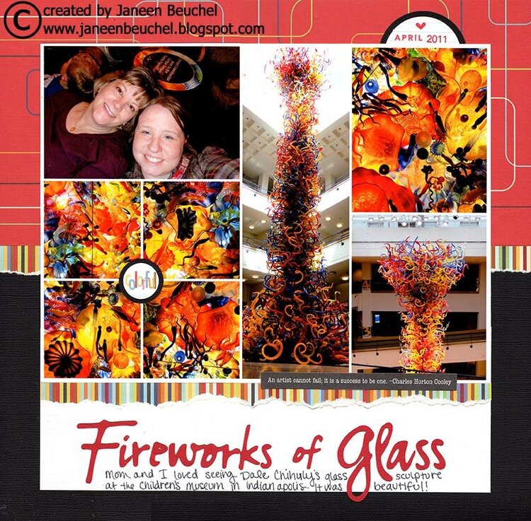 Fireworks of Glass