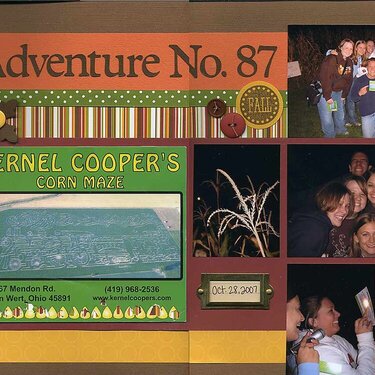 Adventure No. 87: Kernel Cooper&#039;s Corn Maze