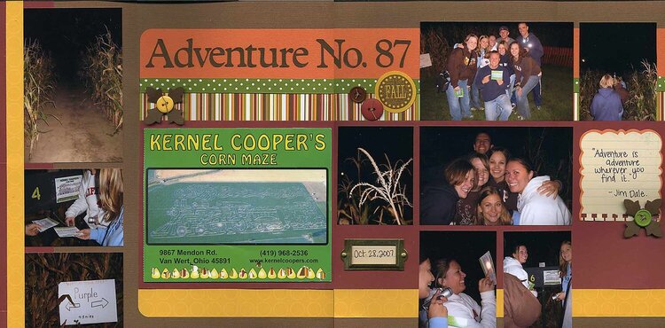 Adventure No. 87: Kernel Cooper&#039;s Corn Maze