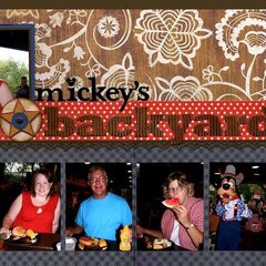 Mickey's Backyard BBQ