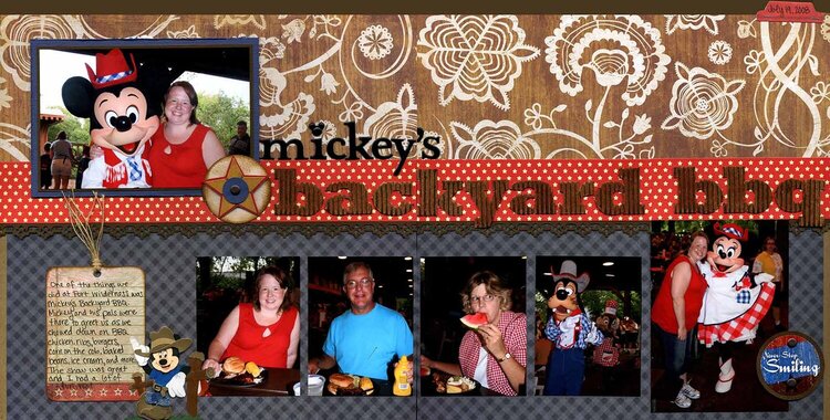 Mickey&#039;s Backyard BBQ