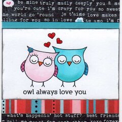 Owl Always Love You card