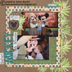 Safari Mickey & Minnie