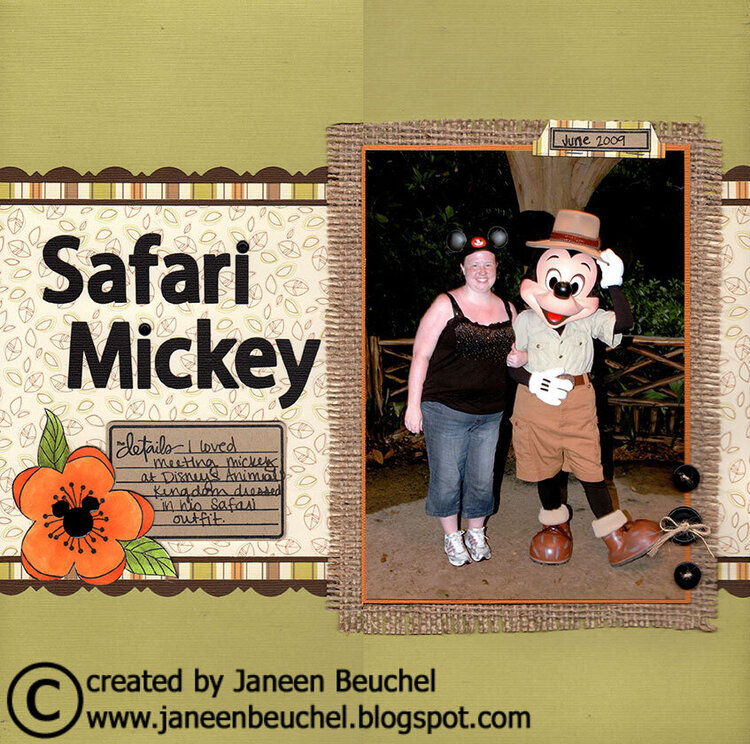 Safari Mickey