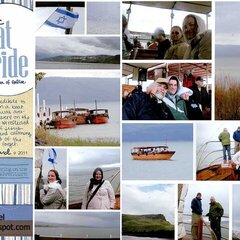 Scenic Boat Ride on the Sea of Galilee