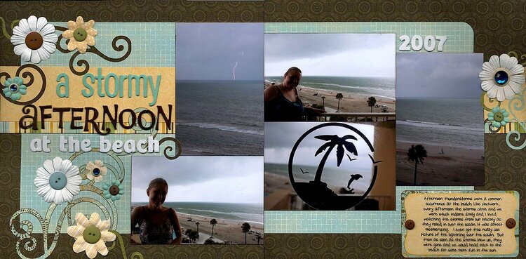 A Stormy Afternoon on the Beach *NEW BoBunny Flutter Butter*