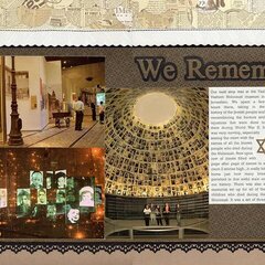 We Remember - Yad Vashem Holocaust Museum
