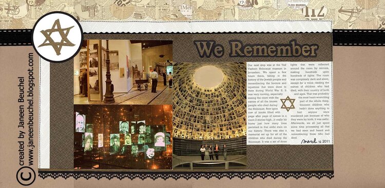 We Remember - Yad Vashem Holocaust Museum