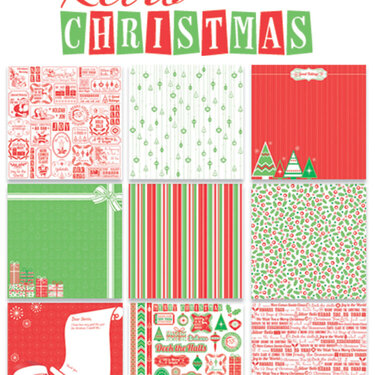 Retro Christmas by TPC Studio for Colorbok