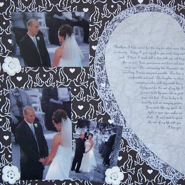 Our Vows (left side)