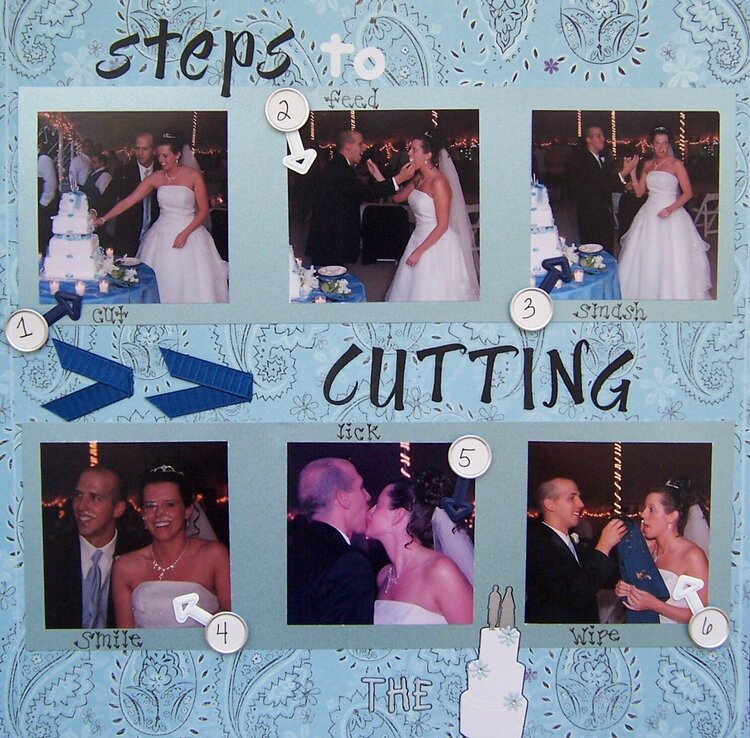 Steps to Cutting the Cake