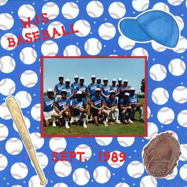 WJS Baseball 1989
