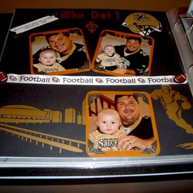 Alex's 1st New Orleans Saints Game