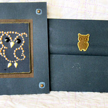 Owl Card #1