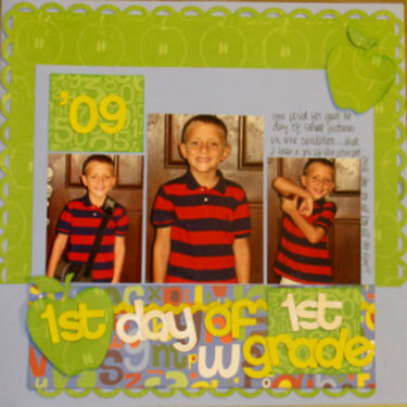 1st Day of 1st Grade