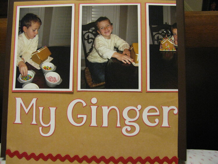 My Gingerbread Boy (page one)