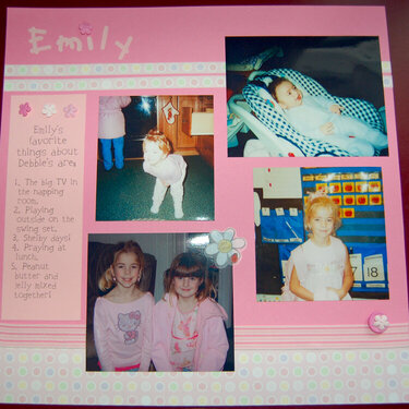 Emily Favorite Things About Debbie&#039;s