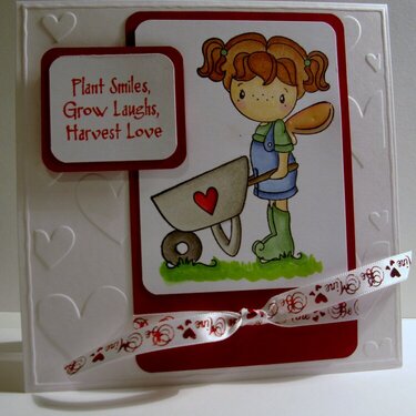 Harvest Love Valentines Card
