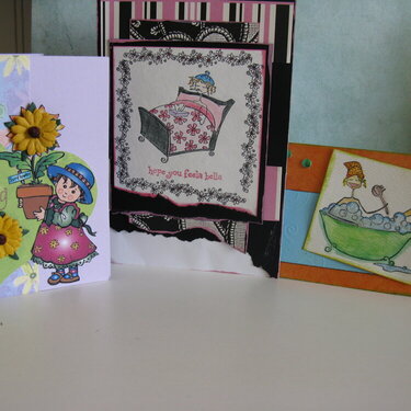 cards from my scrap buddys