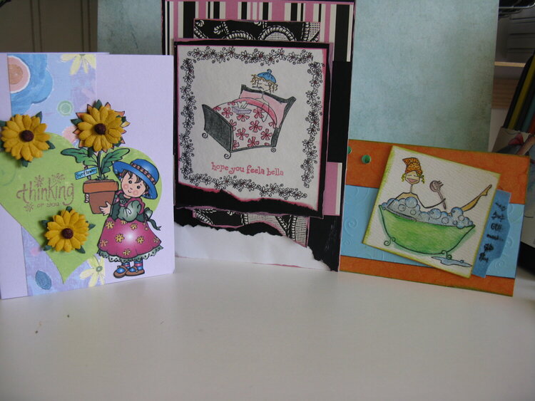 cards from my scrap buddys