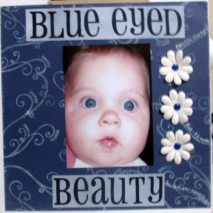 blue eyed beauty