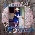 Birthday Cowgirl