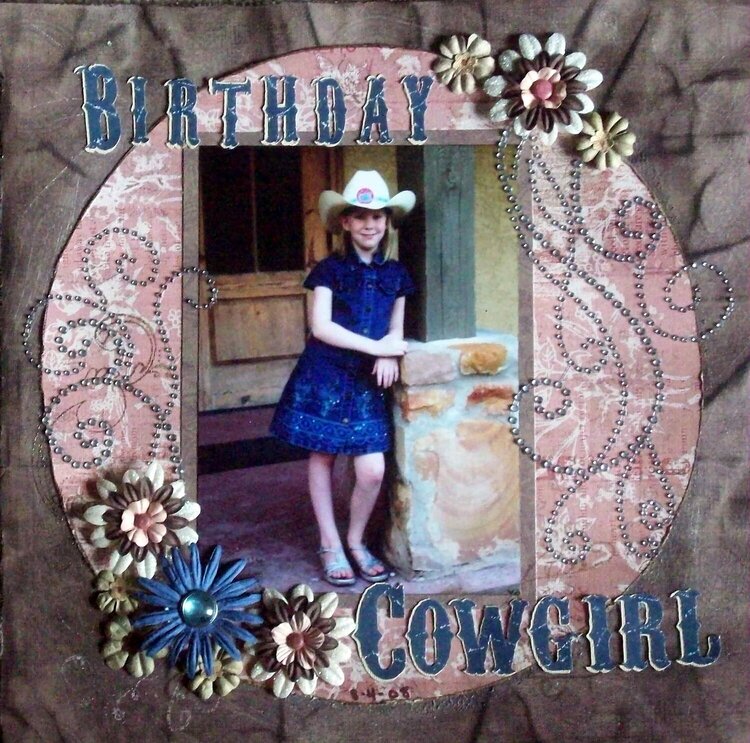 Birthday Cowgirl