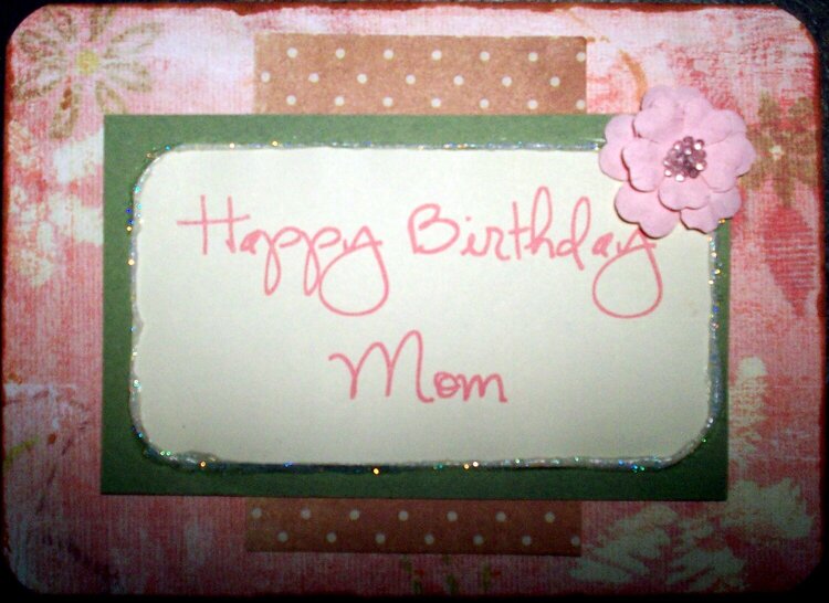 B-day Card for Mom