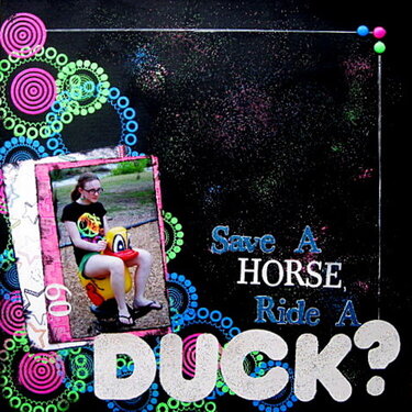 Save a horse, ride a DUCK?