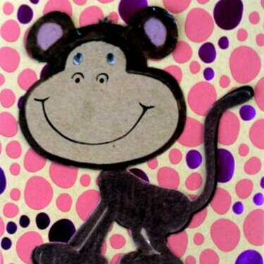 Monkey card