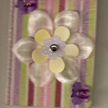 flower mini comp book