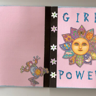 girl power mini comp book