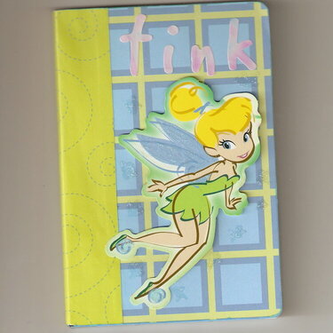 Tinkerbell mini comp book