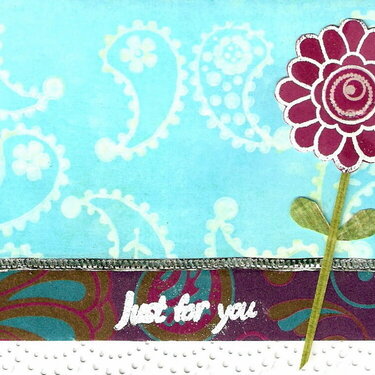 Just for you card