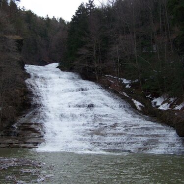 Buttermilk Falls-December 2007