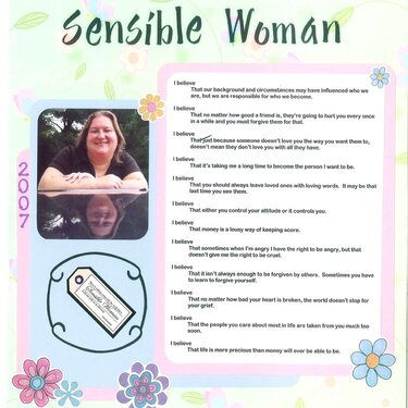 Sensible Woman